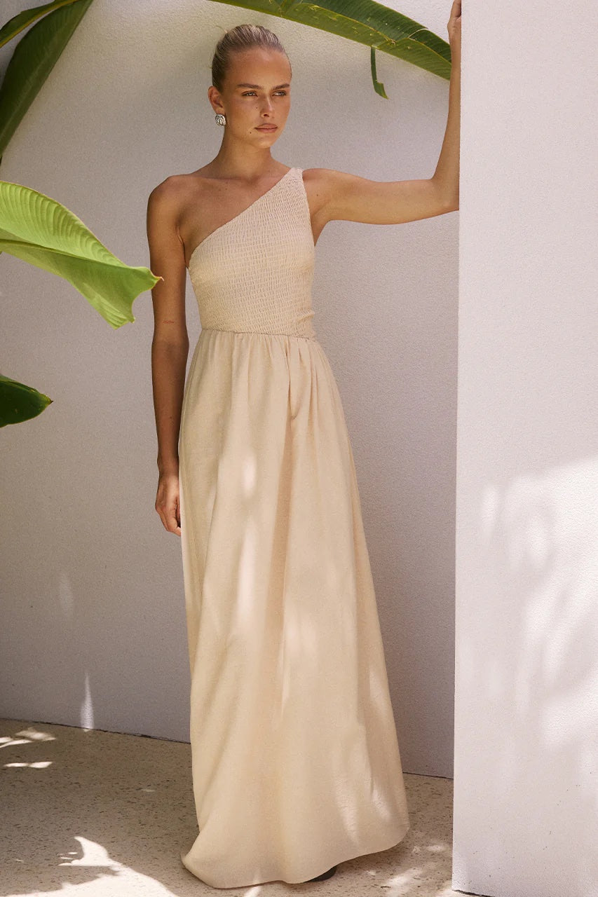 * Eugenie Maxi Dress | Sand