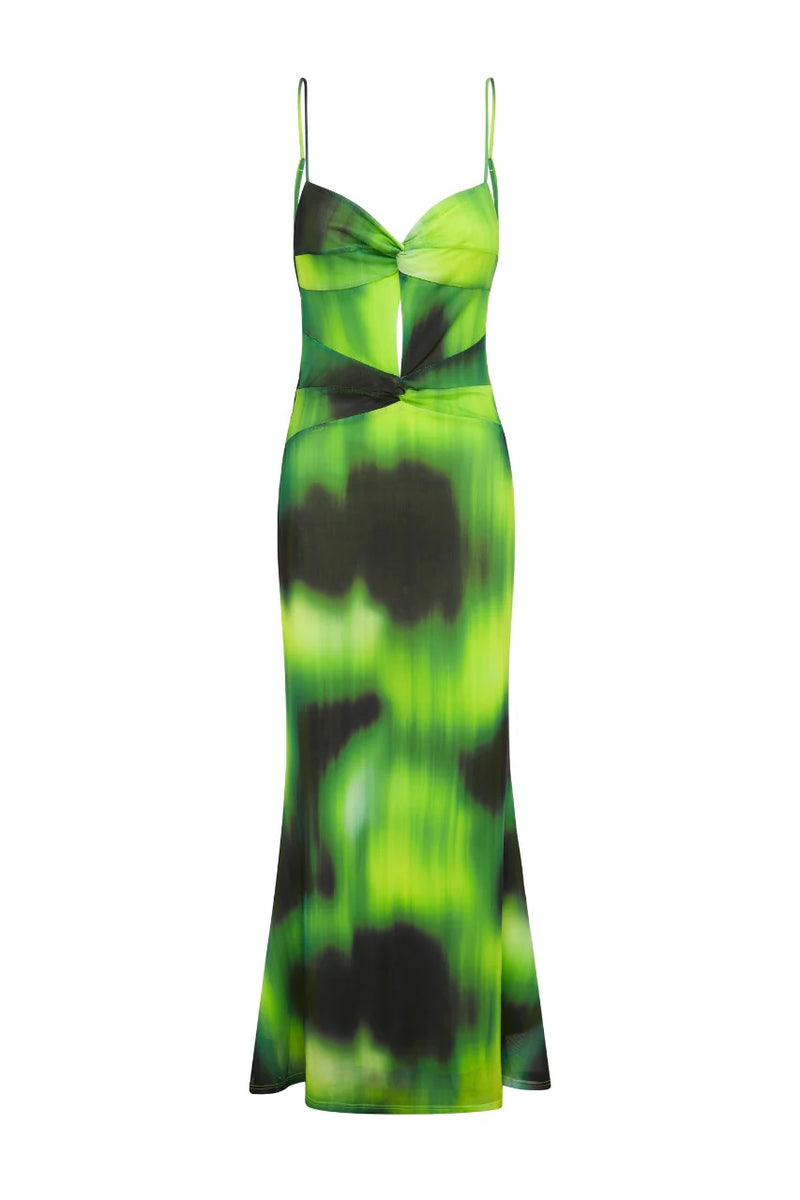 Marlini Maxi Dress | Lotus Print