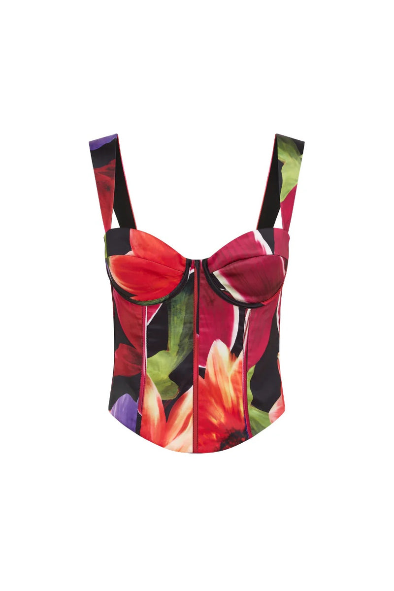 Oura Bustier | Maeve Print
