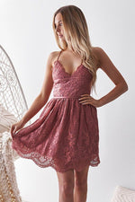 Aurelia Dress | Mauve Pink