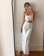 Louvre Pants (White) - BEST SELLING