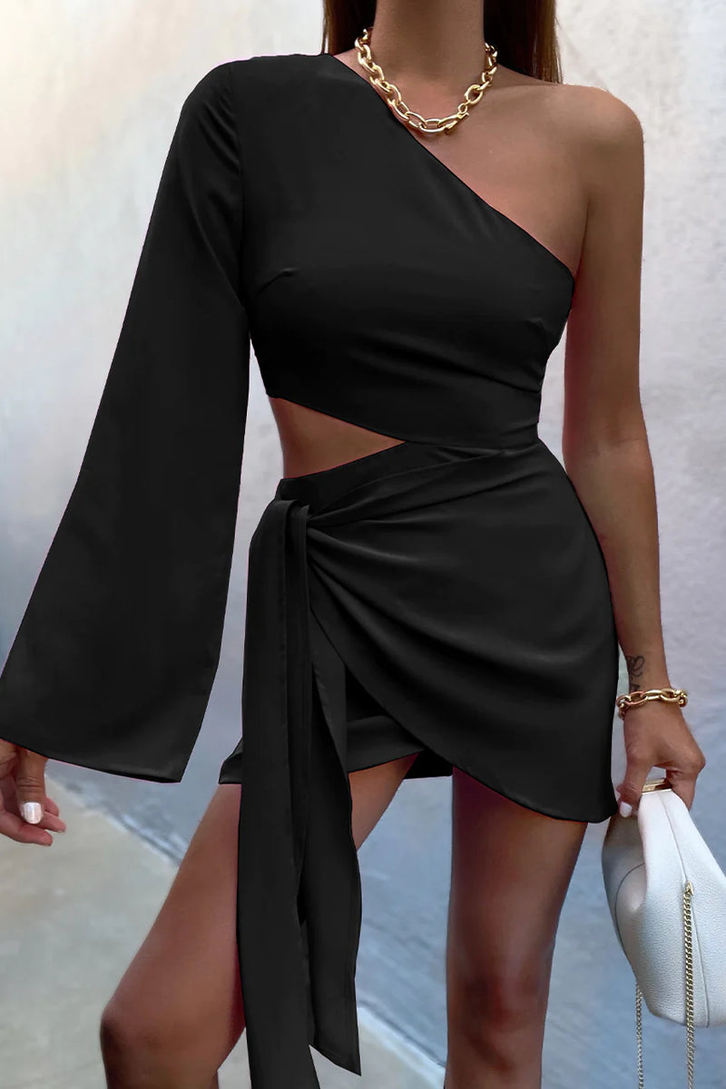 Ava Mini Dress | Black