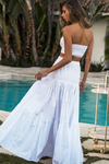 Ayla Maxi Skirt (White)