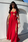 Danika Maxi Dress | Red