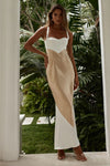 Evita Maxi Dress | White Sand