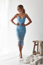 Khaleesi Dress (Baby Blue)