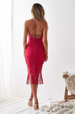 Khaleesi Dress (Hot Pink) - BEST SELLING – Xenia Boutique