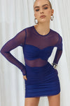 Lamoura Mini Dress (Purple) BEST SELLING