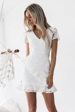 Evie Dress | White