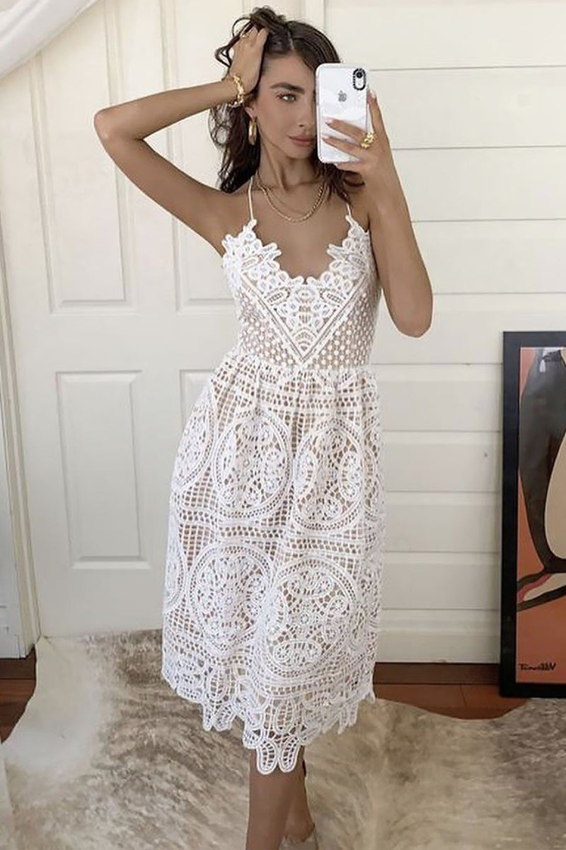 Annabelle Dress | White – Xenia Boutique