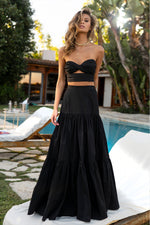 *Ayla Maxi Skirt (Black) BEST SELLER
