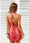 Inka Lace Dress (Red) - BEST SELLING