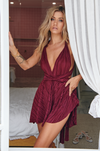 The Perfect Date Ribbed Dress (Plum) - BEST SELLING