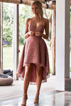 Marilyn Lace Dress | Mauve
