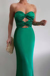 *Mich Slip Dress | Emerald