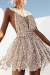 The Perfect Date Sequin Dress (Rose/Gold)