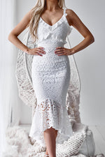 Leanne Dress | White